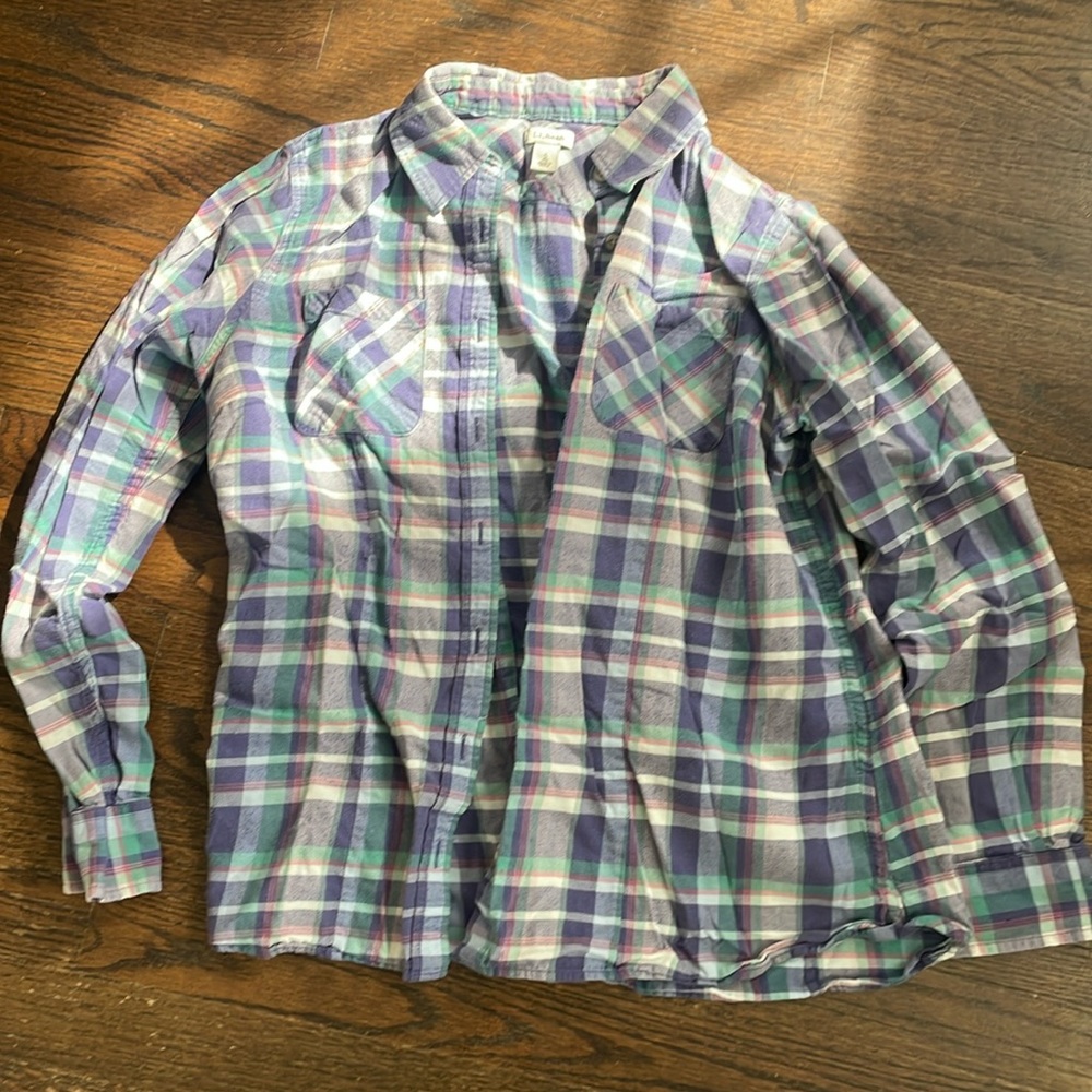 Llbean lightweight flannel